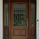 Beveled Entryway with Oval Side Windows