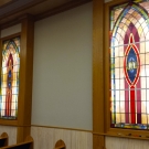 Side of chapel 3 windows