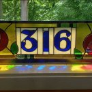 Macintosh Rose Address Transom