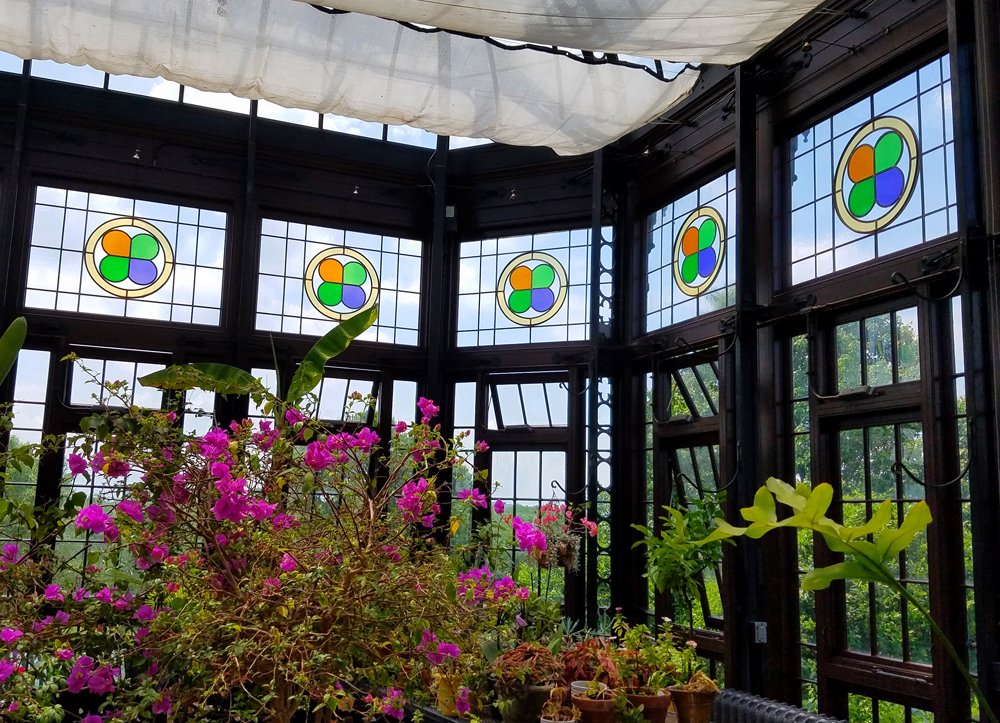 The interior of the Conservatory